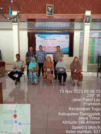 Penyaluran BLT DD Bulan NOvember 2025